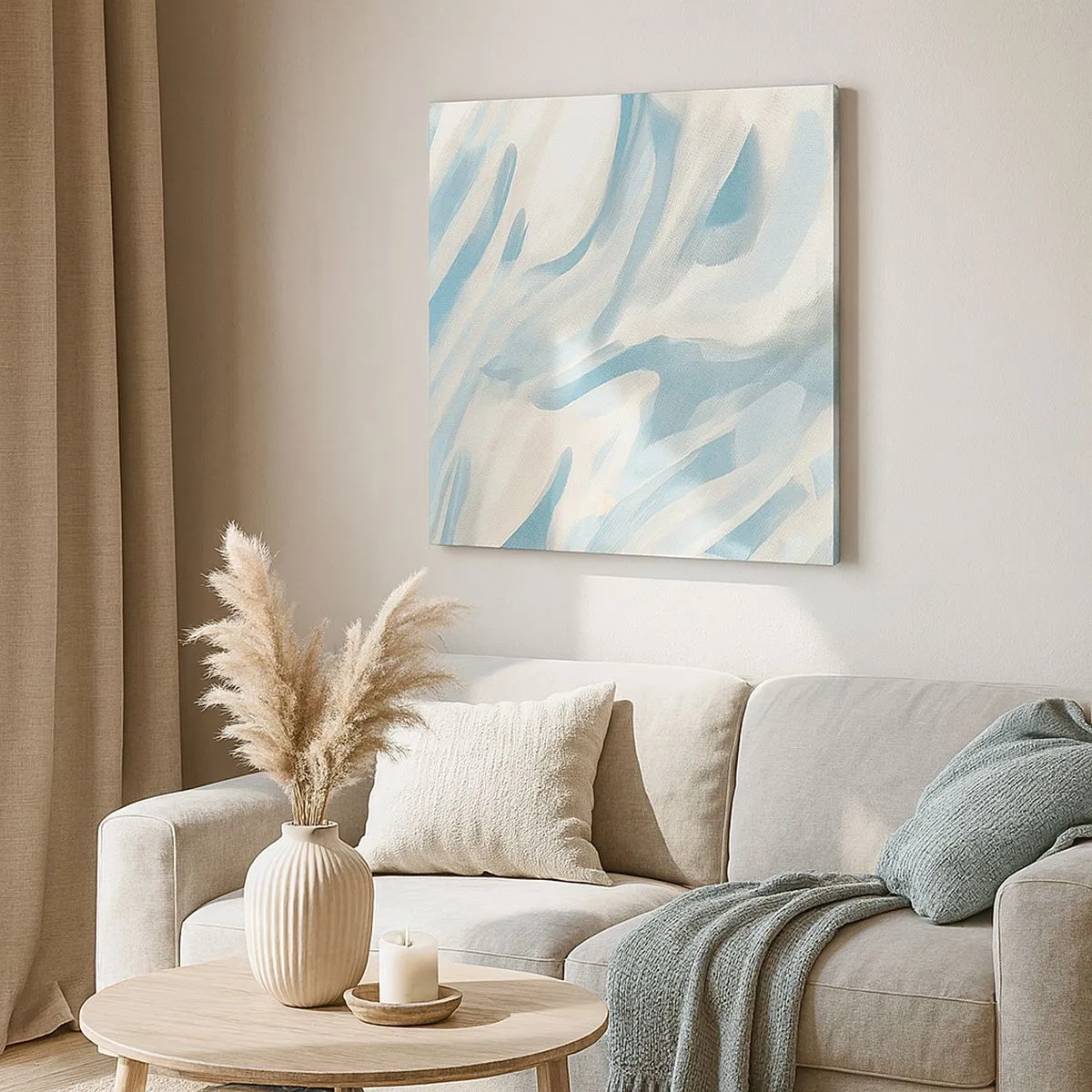 Quadro em tela - Brisas de primavera - 30x30 cm