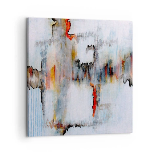 Quadro em tela - Com um palito na água - 50x50 cm