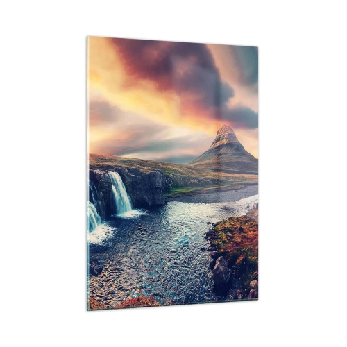 Quadro em vidro - Na majestade da natureza - 50x70 cm