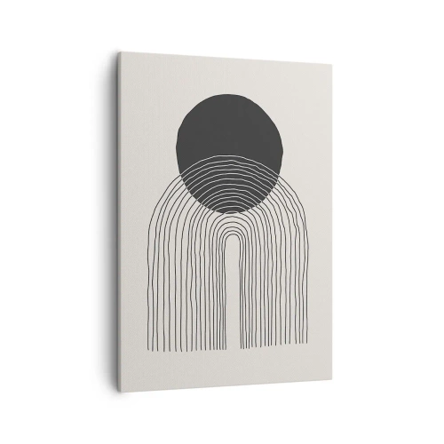 Quadro em tela - Tremores e confiança - 50x70 cm