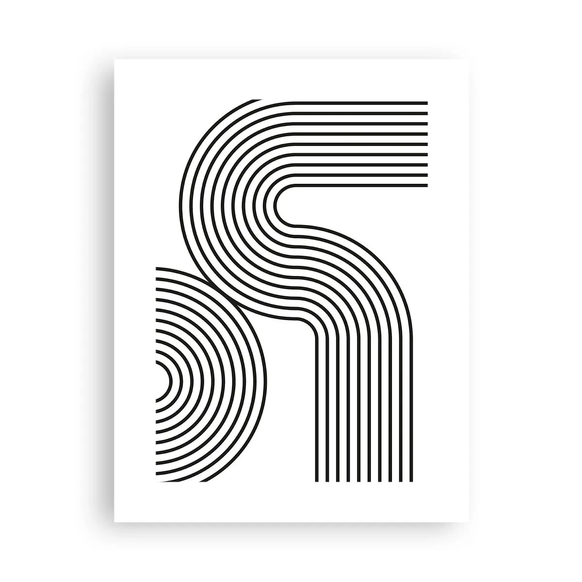 Pôster - Na curva - 30x40 cm