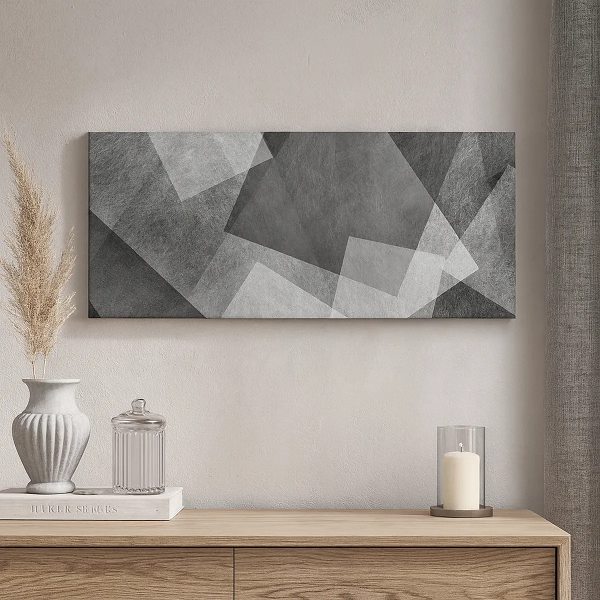 Quadro em tela - Um eterno símbolo da durabilidade e da ordem - 30x30 cm