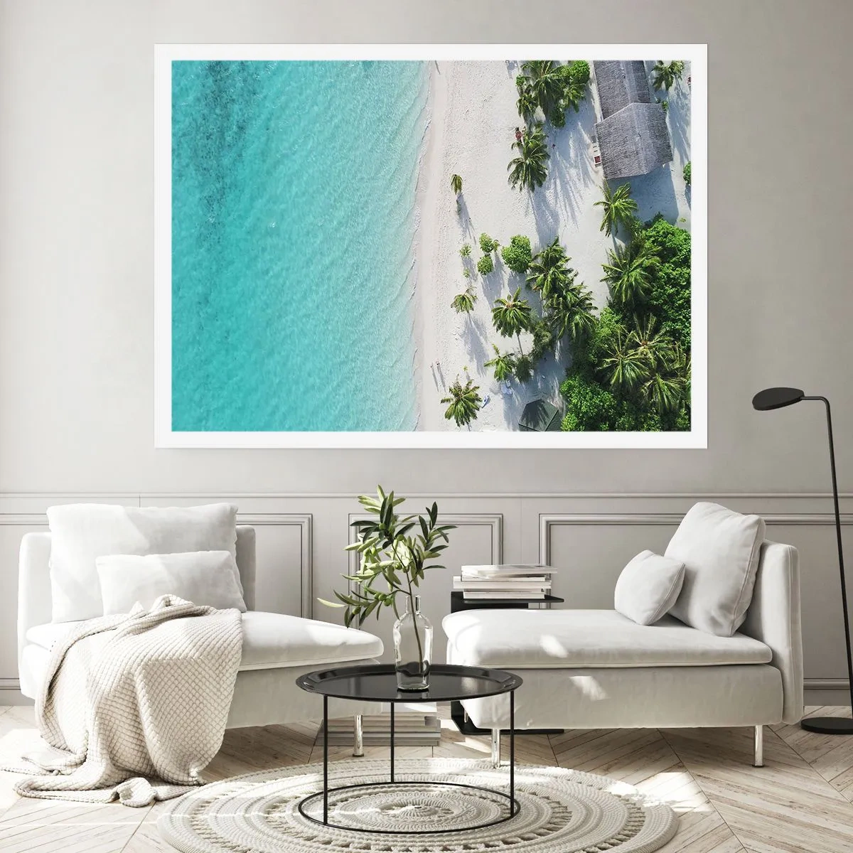 Pôster - Férias no paraíso - 70x50 cm