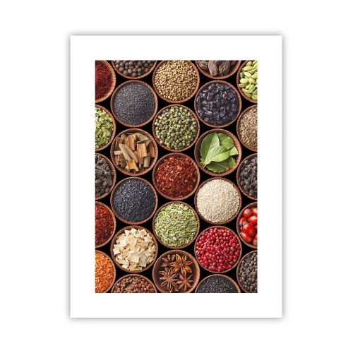 Pôster - Todos os sabores do mundo - 30x40 cm