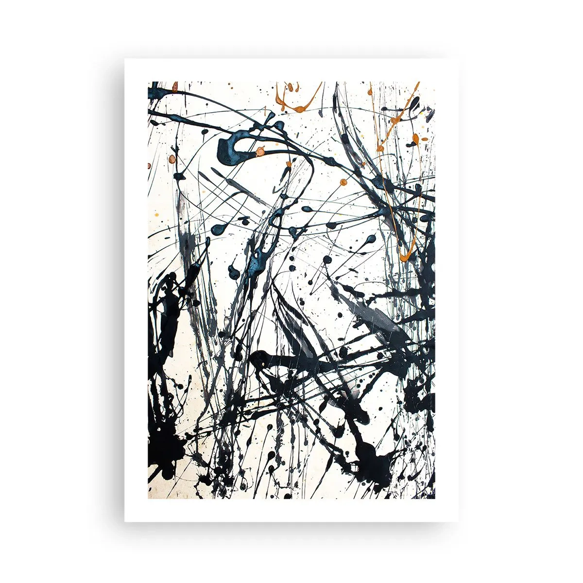 Pôster - Abstração expressionista - 50x70 cm