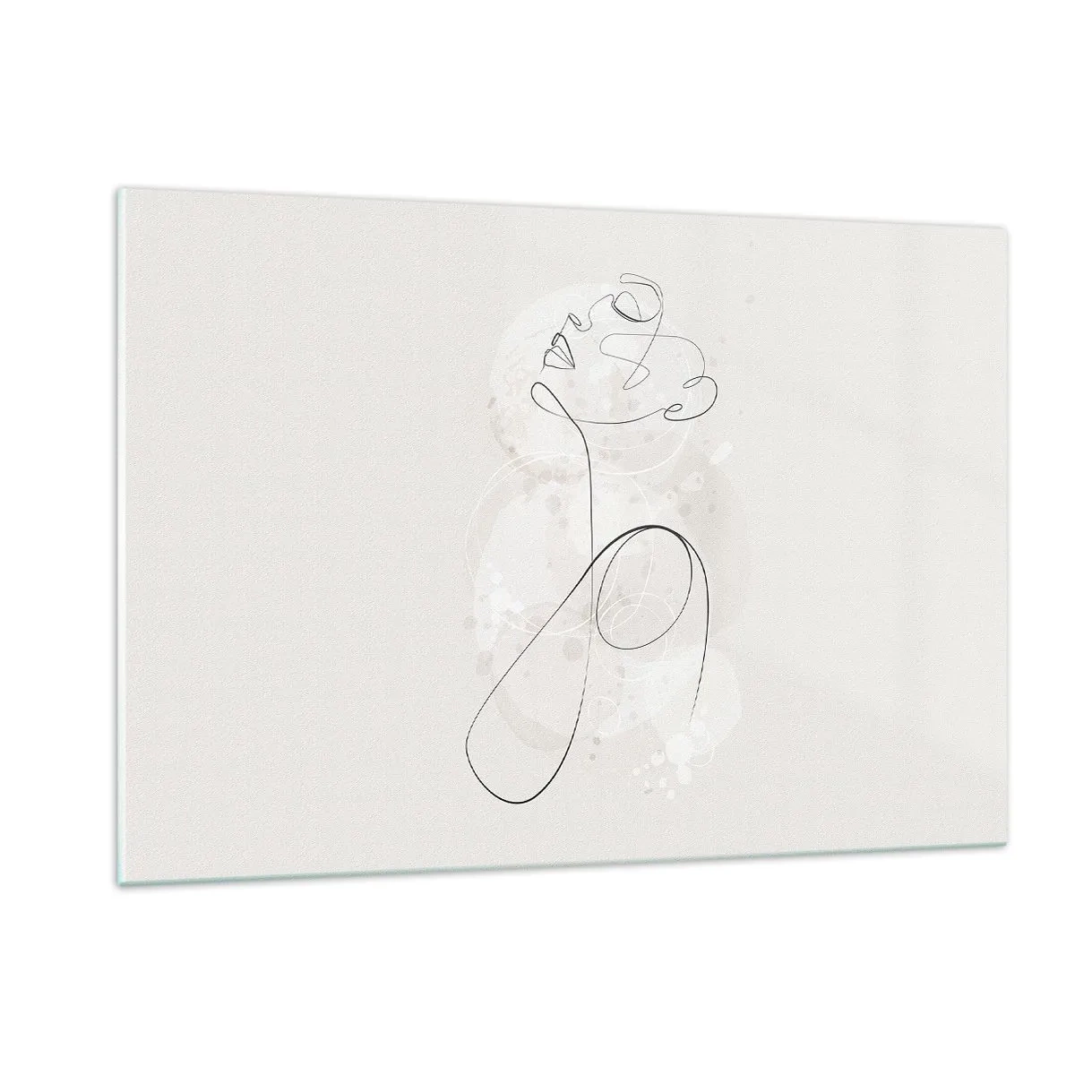 Quadro em vidro - O espiral de beleza - 120x80 cm