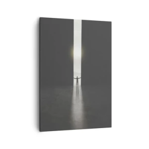 Quadro em tela - Um passo para um futuro brilhante - 50x70 cm