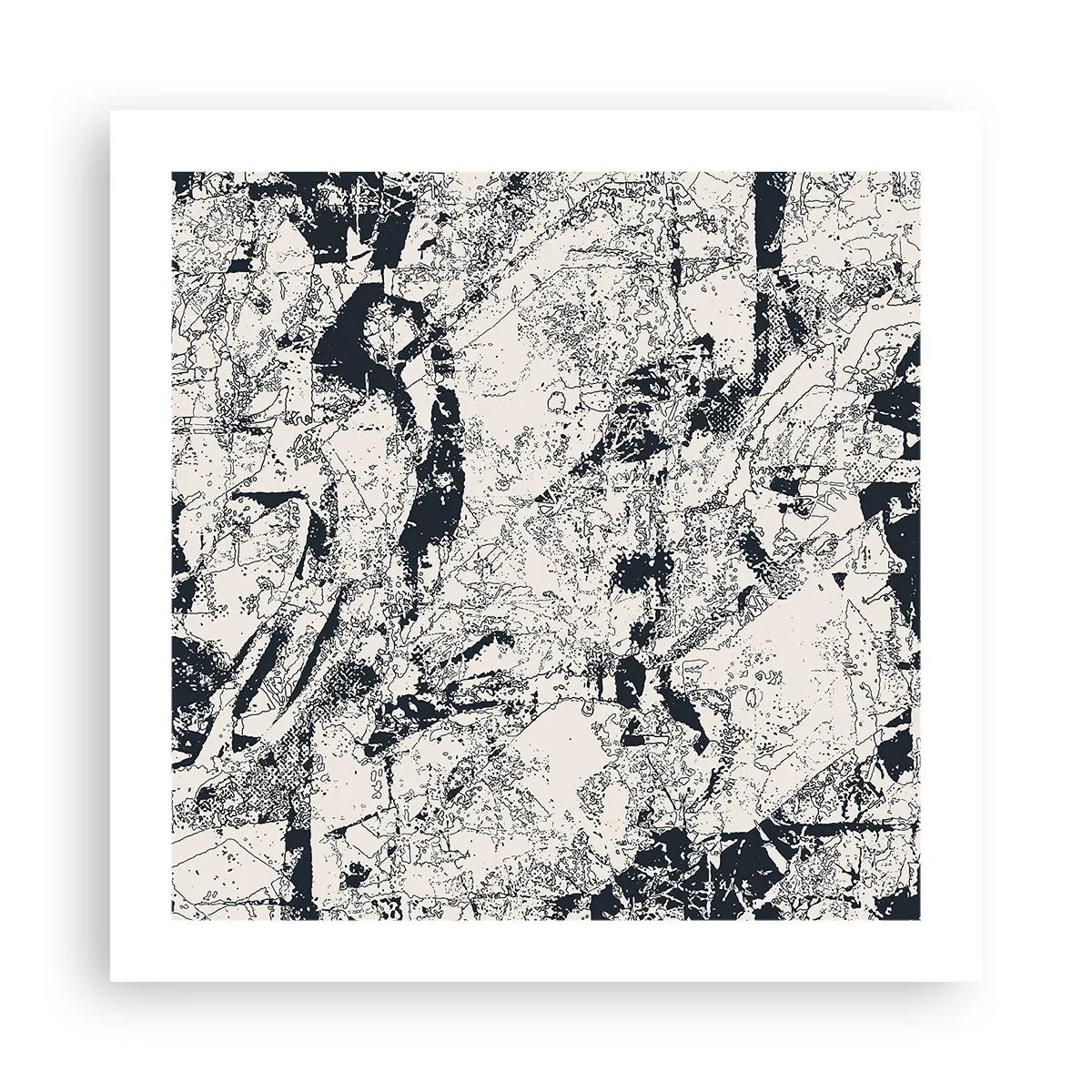 Pôster - Interpenetração de opostos - 50x50 cm