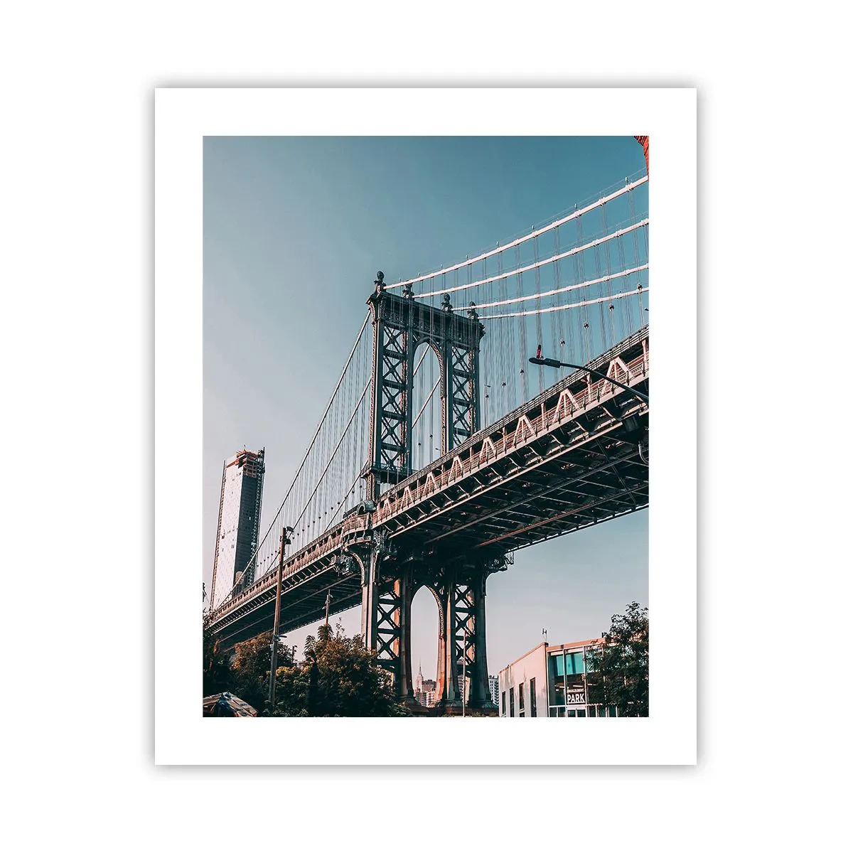 Pôster - Sobre as ondas da cidade - 40x50 cm