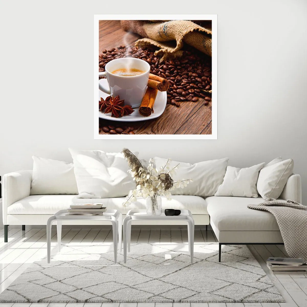 Pôster - Sabor e aroma picantes - 60x60 cm