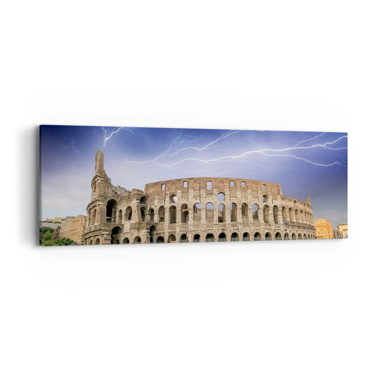 Quadro em tela - Arena de combate - 90x30 cm