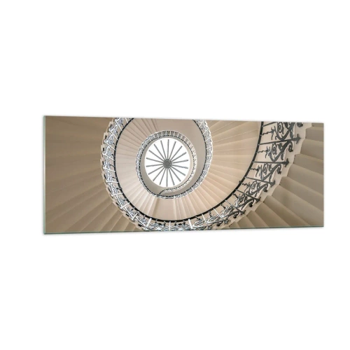 Quadro em vidro - Dentro da casca - 140x50 cm