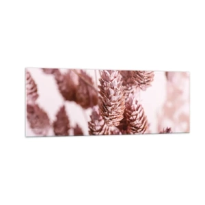 Quadro em vidro - Aparentemente discreto - 140x50 cm