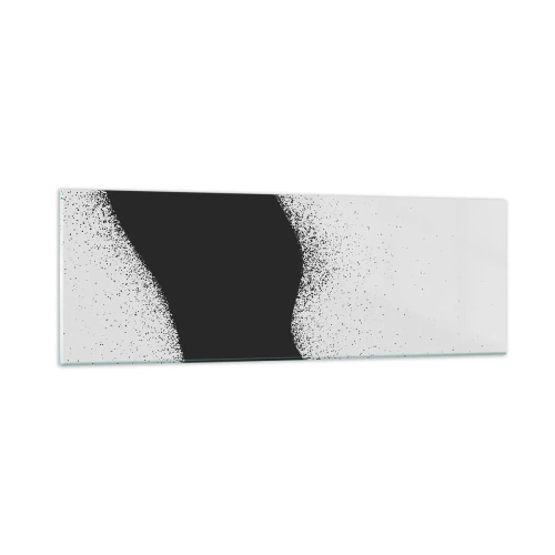 Quadro em vidro - Equilíbrio suave - 90x30 cm