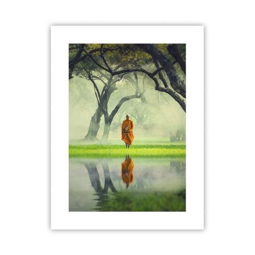 Pôster - A caminho da iluminação - 30x40 cm