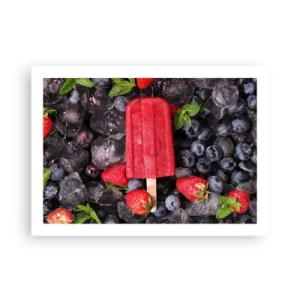 Pôster - O sabor de um verão quente - 70x50 cm