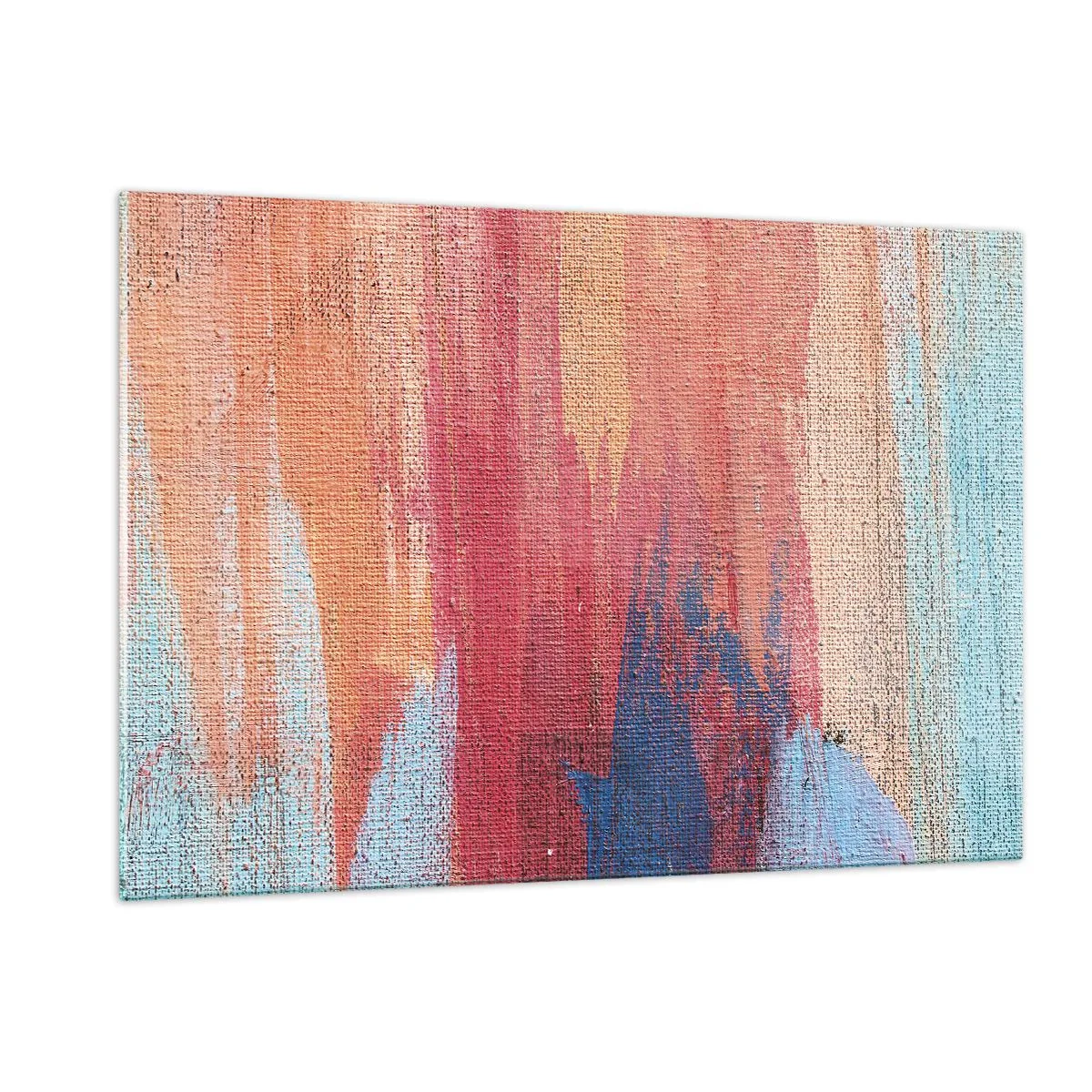 Quadro em vidro - Flutuar pelo arco-íris - 120x80 cm