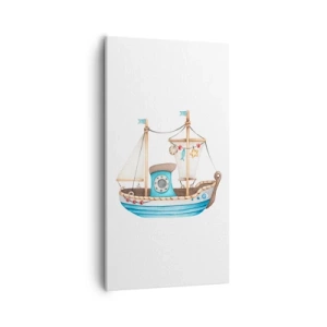 Quadro em tela - Vamos a isso! - 55x100 cm