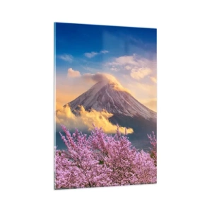 Quadro em vidro - Santidade japonesa - 80x120 cm