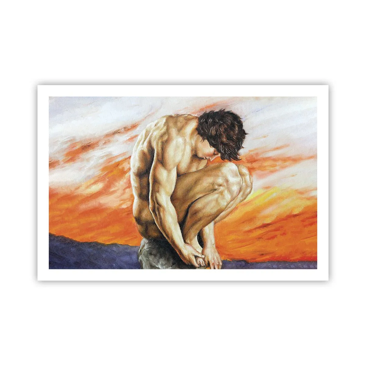 Pôster - Imerso em si mesmo - 91x61 cm