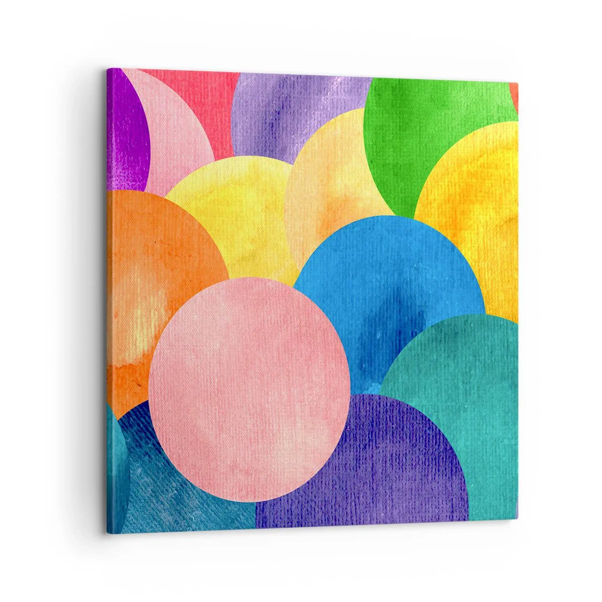 Quadro em tela - A plenitude original da vida - 60x60 cm