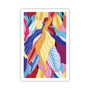 Pôster - Bagunça colorida - 61x91 cm