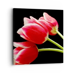 Quadro em tela - A promessa do amor puro - 40x40 cm