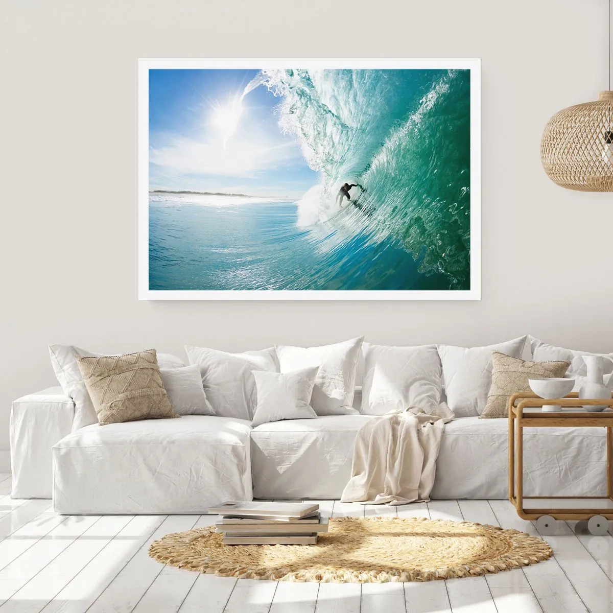 Pôster - Na crista da onda - 70x50 cm