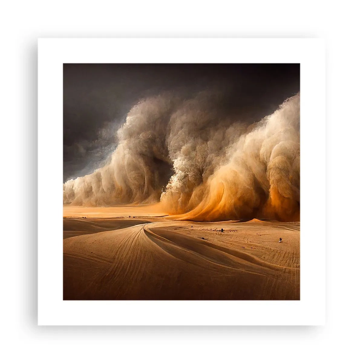 Pôster - A Ira do Deserto - 40x40 cm