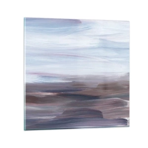 Quadro em vidro - Elementos: água - 50x50 cm