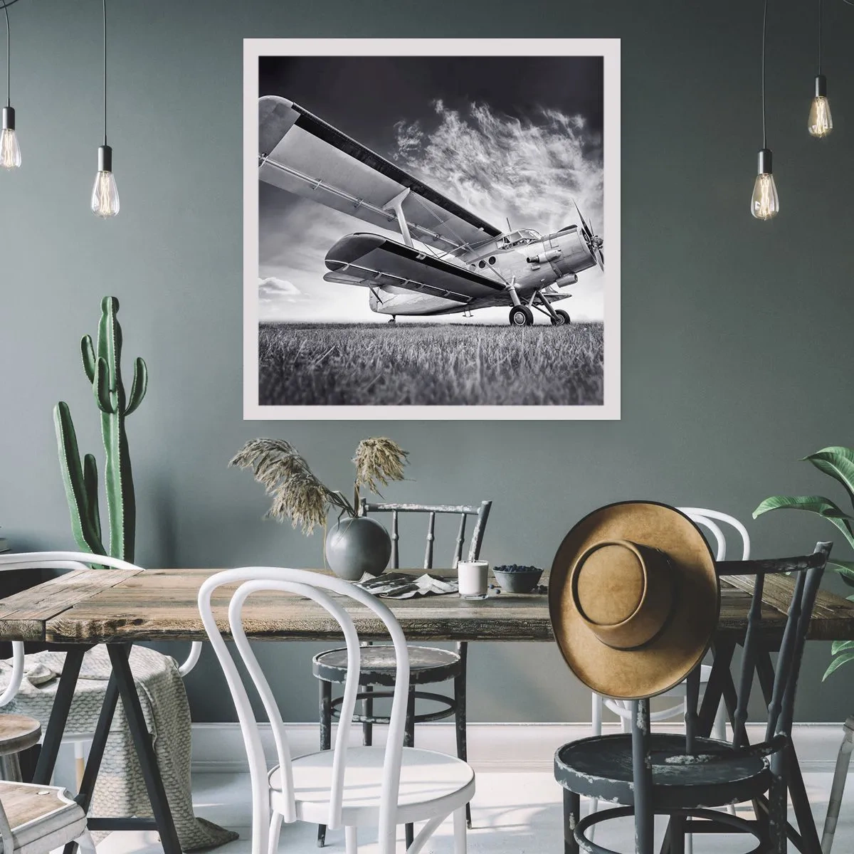 Pôster - Andarilho alado - 50x50 cm