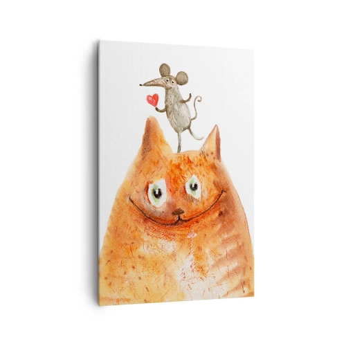 Quadro em tela - Paradoxos do amor - 80x120 cm