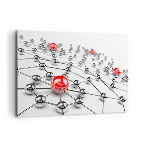 Quadro em tela - Rede de Prata - 100x70 cm