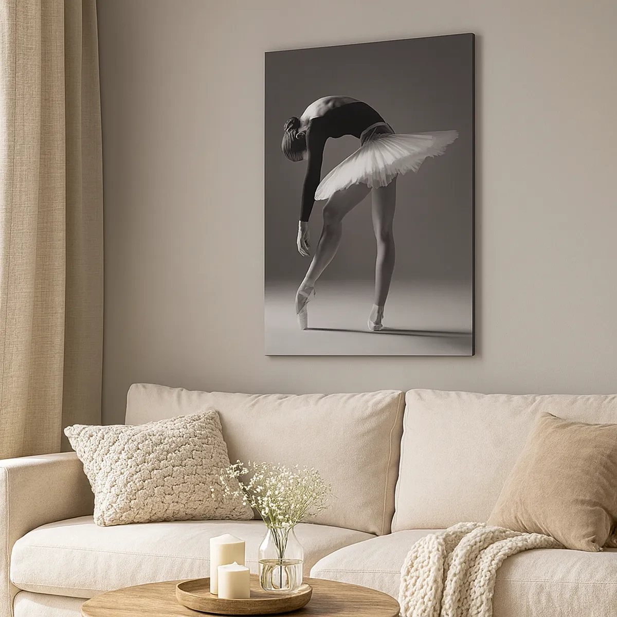 Quadro em tela - Bella balerina - 50x70 cm