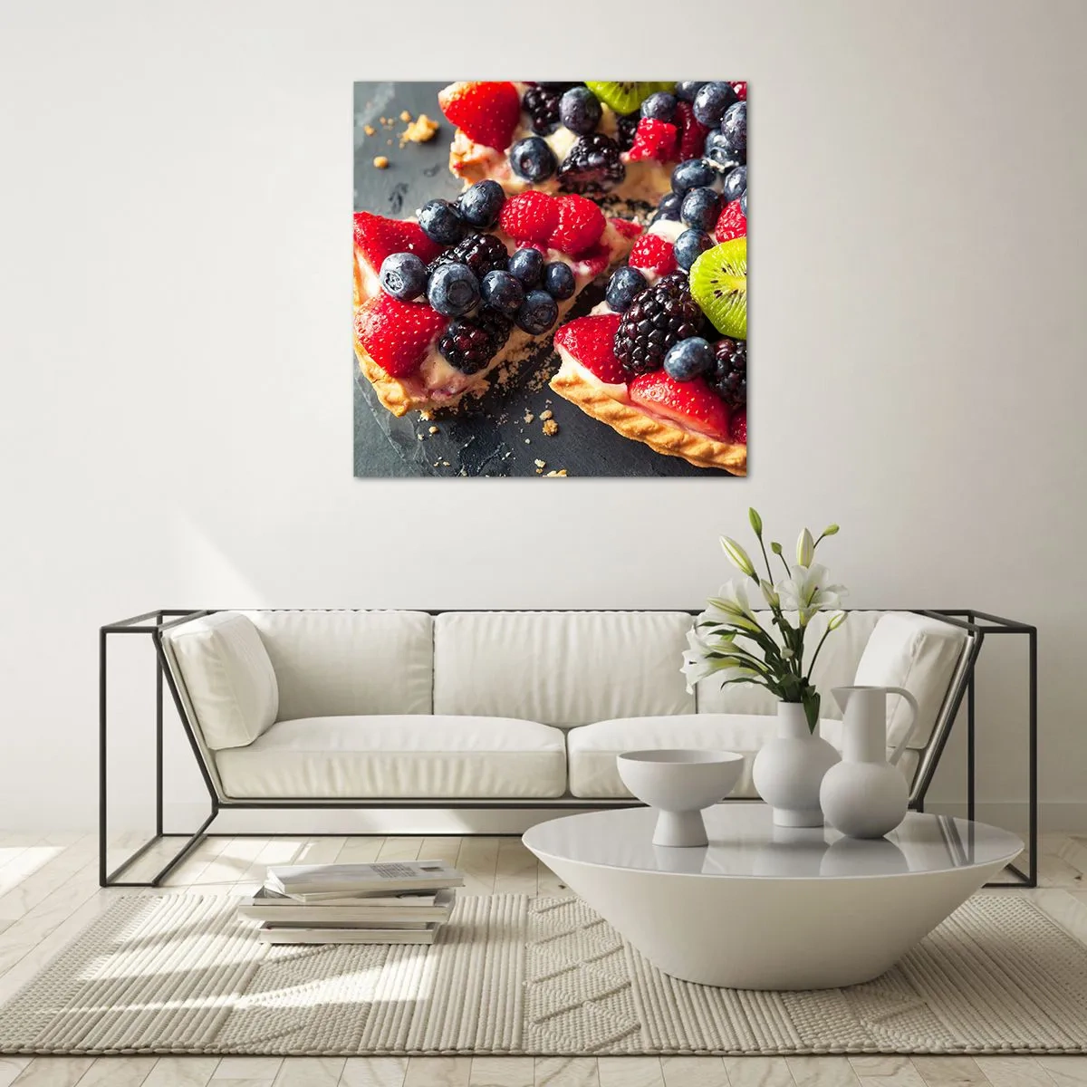 Quadro em vidro - Dolce vita! - 60x60 cm