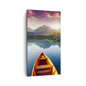 Quadro em tela - Nada contra a natureza - 45x80 cm