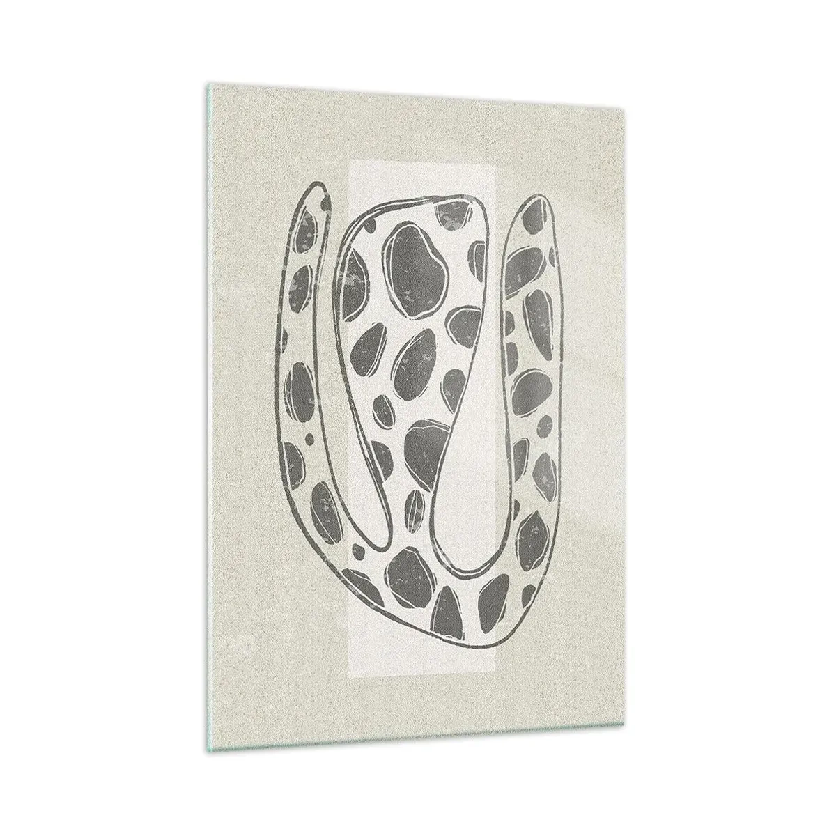 Quadro em vidro - Uma criatura estranha - 50x70 cm