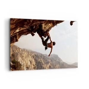 Quadro em tela - O mundo encolhido num punhado de rochas - 100x70 cm