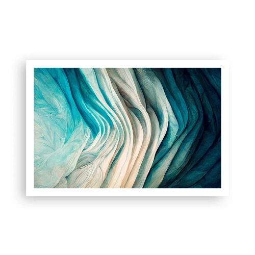 Pôster - Insaciabilidade azul - 91x61 cm