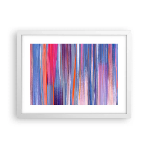 Pôster em moldura branca - Ascensão - 40x30 cm