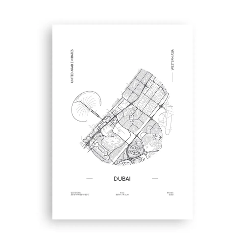 Pôster - Anatomia de Dubai - 50x70 cm