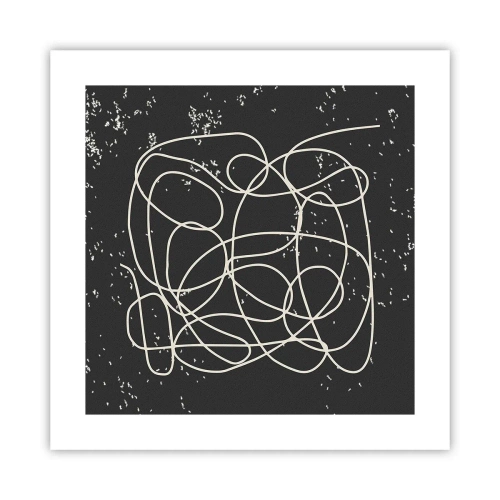 Pôster - Pensamentos errantes - 40x40 cm