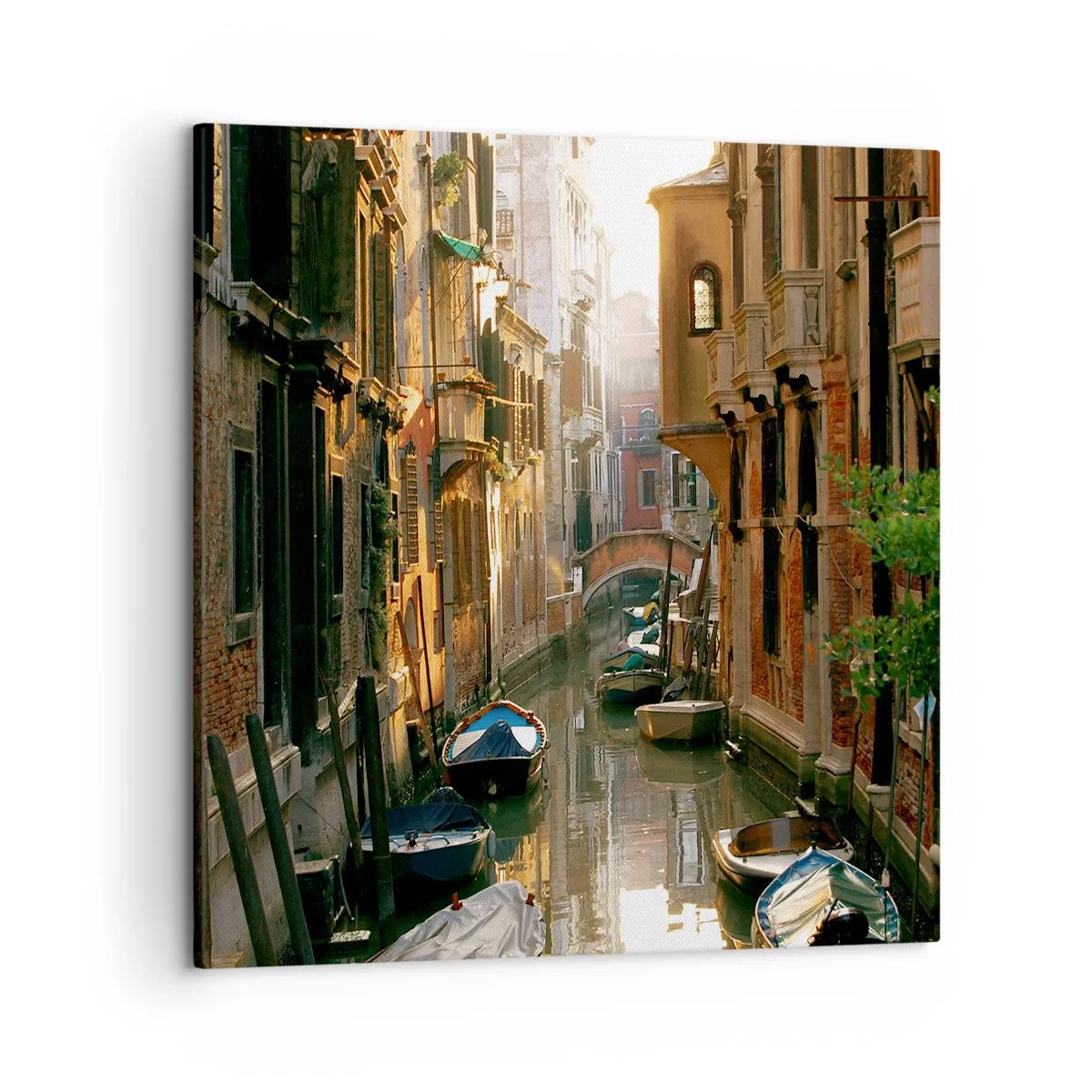Quadro em tela - Em um beco veneziano - 50x50 cm