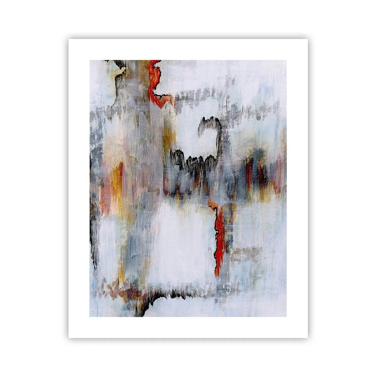 Pôster - Com um palito na água - 40x50 cm
