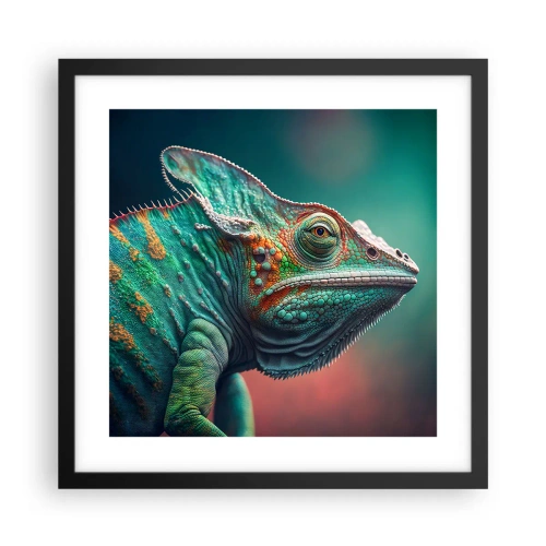 Pôster com moldura preta - Estás a ver-me? Isso não é bom… - 40x40 cm