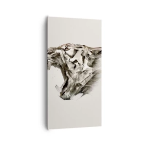 Quadro em tela - Já sabe quem está no comando - 65x120 cm