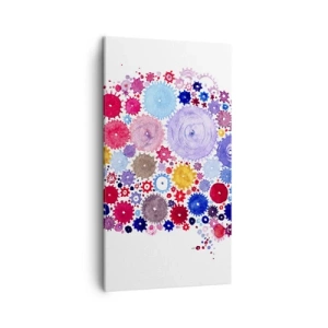 Quadro em tela - A máquina mais perfeita da natureza - 45x80 cm