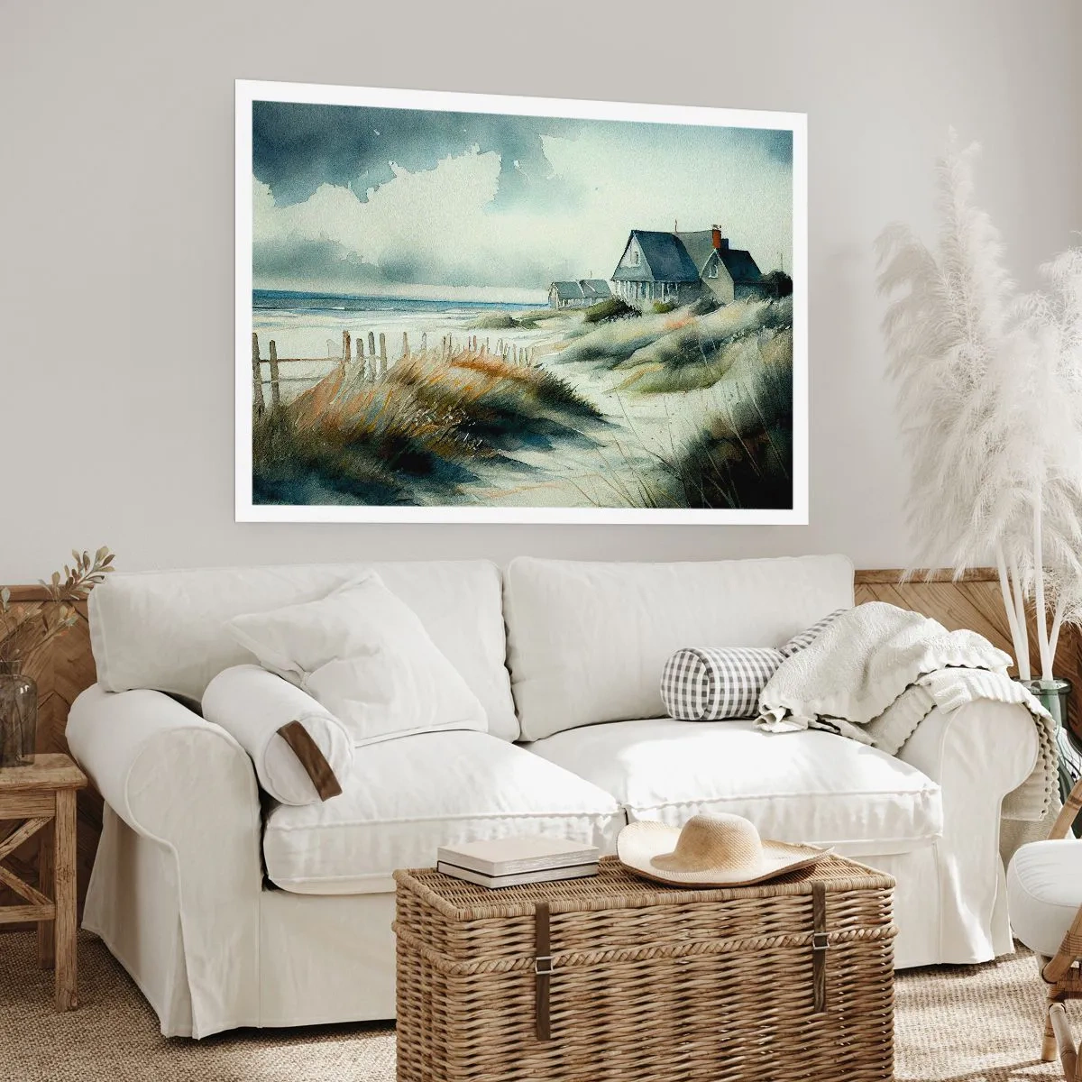 Pôster - Longe da agitação - 91x61 cm