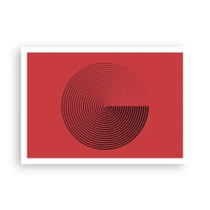 Pôster - Movimento circular - 100x70 cm