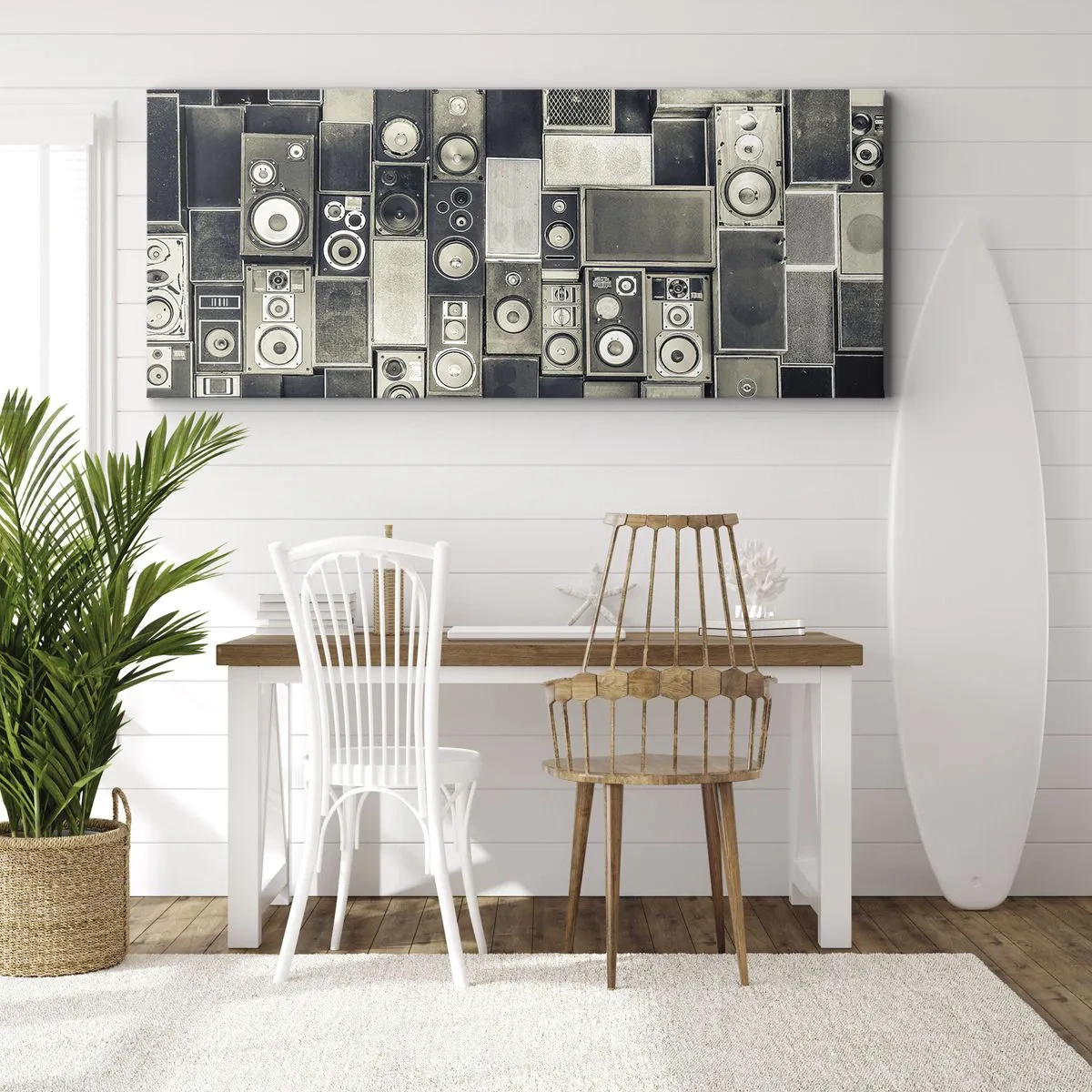 Quadro em tela - Está tudo bem - 100x40 cm